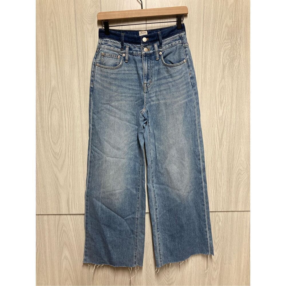 Madewell Blue Flare & Wide Leg Jeans